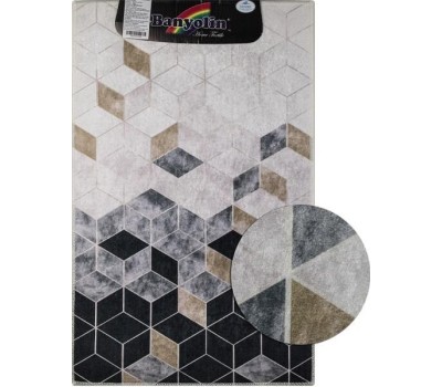 Коврик для ванны/туалета САНАКС 00834 Коврик дизайнерский AMBER A 140 одинарный 550 х 900 мм