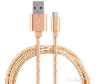 ENERGY Кабель ET-28 USB/Type-C, золотой