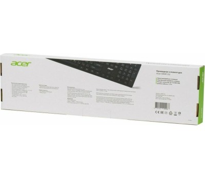 Клавиатура Acer OKW122 черный USB (ZL.KBDEE.00C)