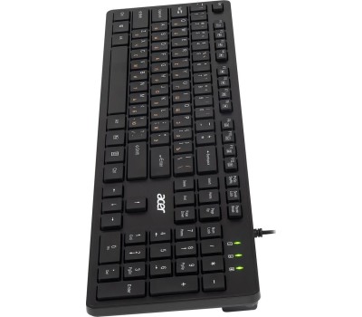 Клавиатура Acer OKW122 черный USB (ZL.KBDEE.00C)