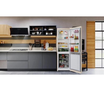 Холодильник HOTPOINT HT 5180 AB, мраморный