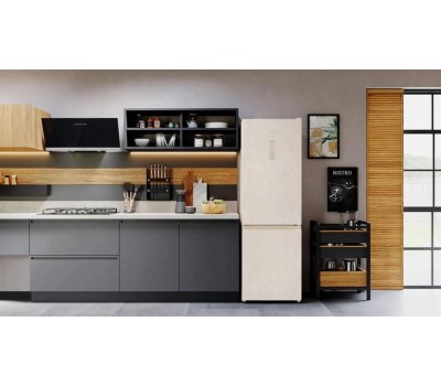 Холодильник HOTPOINT HT 5180 AB, мраморный