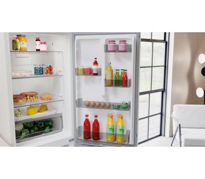 Холодильник HOTPOINT HT 5180 AB, мраморный