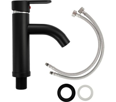 Смеситель для раковины BRIMIX 5952 Смеситель для раковины, шаровый, из высокопрочного АБС пластика, цвет ЧЕРНЫЙ.