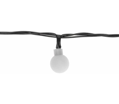 Гирлянда NEON-NIGHT (304-023) Гирлянда светодиодная Шарики 5м, 20LED, IP20, зеленый провод, свечение мульти (RG/RB), мигание, 230В