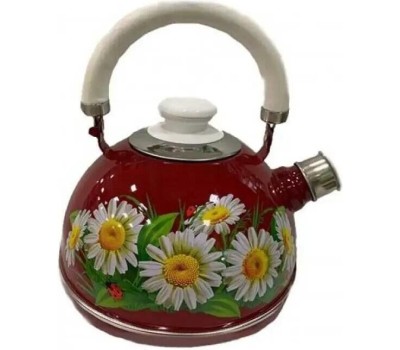 Чайник ЭМАЛЬ T04/35/03/32/H03 эмал 3,5л конс/руч бел марианна