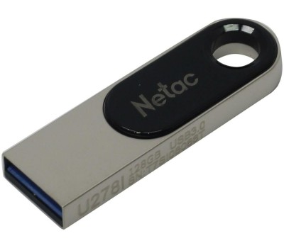NETAC Флеш Диск 128GB U278 NT03U278N-128G-30PN USB3.0 серебристый/черный
