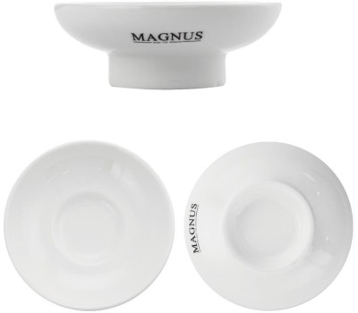 Аксессуары для ванной комнаты и туалета MAGNUS 85004-C Мыльница керамическая, запаска