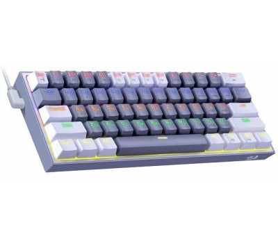 Клавиатура REDRAGON (72602) Fizz RU,Rainbow,melt-gold свитчи, механическая