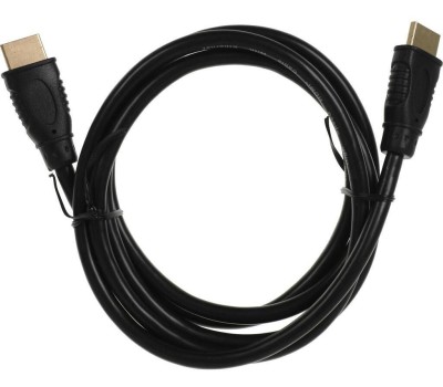 кабель BURO Кабель аудио-видео HDMI (m) - HDMI (m), ver 2.0, 1.5м, черный [bu-hdmi-v2.0-1.5m]