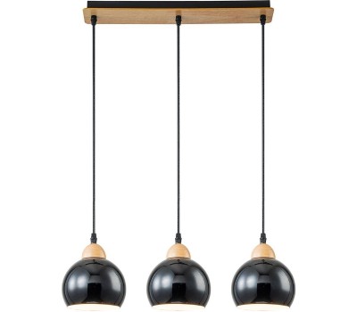 ESCADA 10178/3S E27*40W Black/Wood