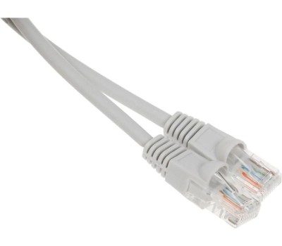 BURO Патч-корд UTP-5E-30M-G-LSZH 1Гбит/с UTP 4 пары cat.5E 30м серый RJ-45 (m)-RJ-45 (m)