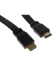 кабель BURO Кабель аудио-видео BU-HDMI-FLAT-v1.4-1.5m, HDMI (m) - HDMI (m), ver 1.4, омедненный, 1.5м, FLAT, черный