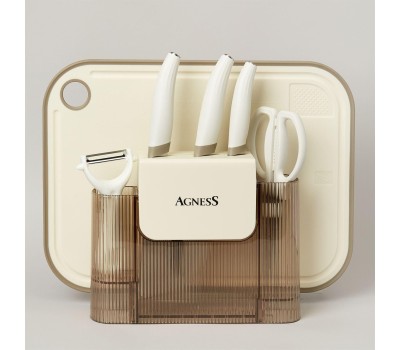 Набор кухонный AGNESS 671-029 АЙВОРИ (7 предметов)