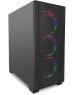 Системный блок IRU Компьютер Tactio 520B6GP AMD Ryzen 5 7600, DDR5 32ГБ, 1ТБ SSD, NVIDIA GeForce RTX 5060 - 8 ГБ, FreeDOS, черный [2130958]
