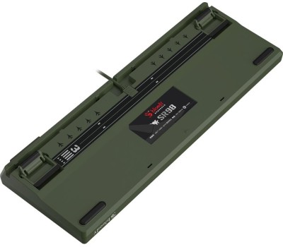 Клавиатура A4TECH Клавиатура Bloody S98 Aviator, проводная, USB, механическая, зеленый