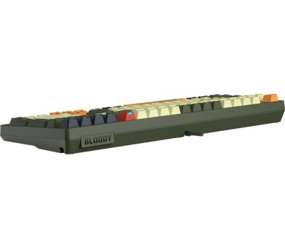 Клавиатура A4TECH Клавиатура Bloody S98 Aviator, проводная, USB, механическая, зеленый