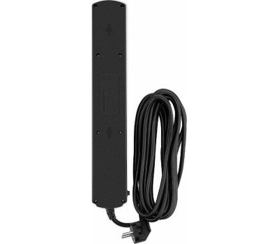 Сетевой фильтр IPPON Сетевой фильтр BK-6-EU-5-16-B, 5м, черный