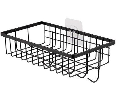 MALLONY Корзинка навесная для кухни, 24*13*5,5 см (5 крючков) MAGIC MR-08 (104358)