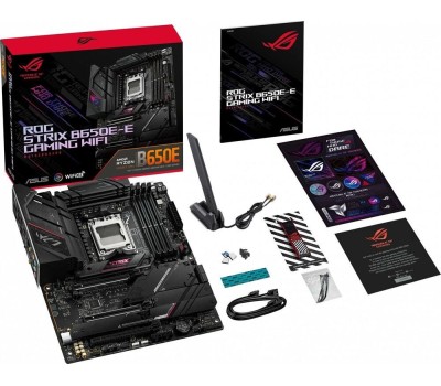 Материнская плата ASUS Материнская плата ROG STRIX B650E-E GAMING WIFI, Socket AM5, AMD B650, ATX, Ret