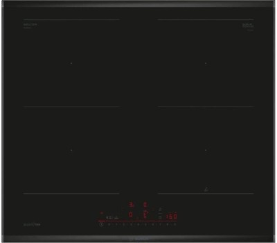 Индукционная варочная панель BOSCH Индукционная варочная поверхность PVQ695HC1Z, конфорок: 4 шт., стеклокерамика, независимая, черный
