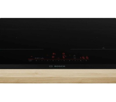 Индукционная варочная панель BOSCH Индукционная варочная поверхность PVQ695HC1Z, конфорок: 4 шт., стеклокерамика, независимая, черный