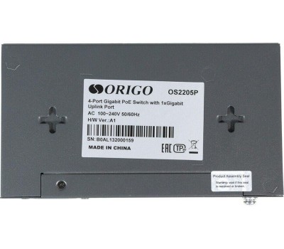Коммутатор ORIGO Коммутатор OS2205, неуправляемый [os2205/a1a]