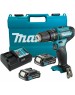 MAKITA Ударная дрель-шуруповерт HP333DWAE, 2Ач, с двумя аккумуляторами