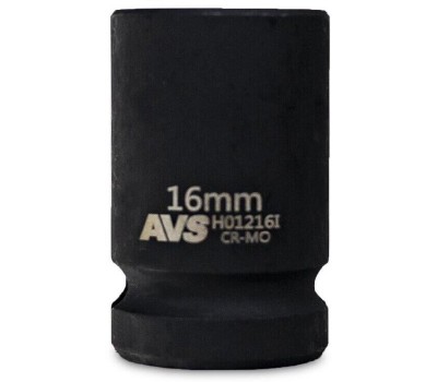 Головка торцевая AVS TOOLS Головка торцевая ударная 6-гранная 1/2''DR (16 мм) AVS H01216I
