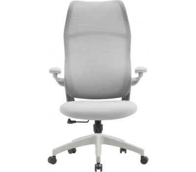 Кресло компьютерное CACTUS Кресло CS-GMC505-GY, сетка/ткань, до 100кг, откидные подлокотники, серый