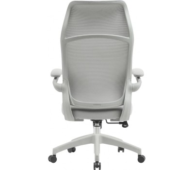 Кресло компьютерное CACTUS Кресло CS-GMC505-GY, сетка/ткань, до 100кг, откидные подлокотники, серый