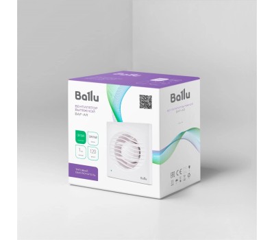 Вентилятор вытяжной BALLU Вентилятор вытяжной BAF-AR 120 VP