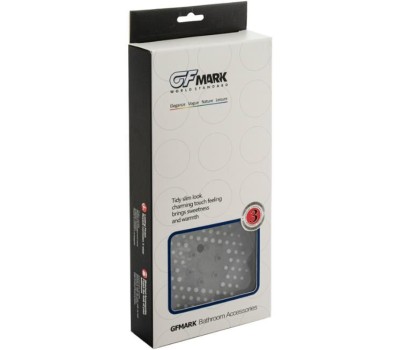 GFmark - Лейка душевая массажная, круглая, черная матовая, 3 режима 6084