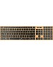 GENIUS Клавиатура Беспроводная SlimStar 7250BT Pine wood