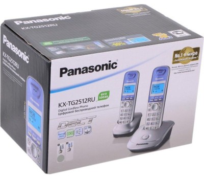 Телефон цифровой PANASONIC KX-TG2512RUN