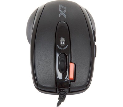 Мышь проводная A4TECH X7-710BK USB черный