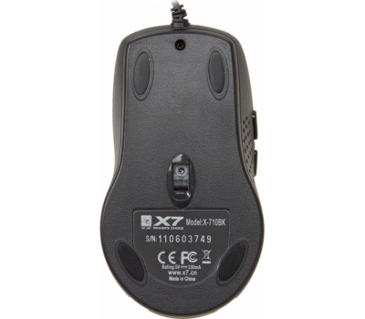 Мышь проводная A4TECH X7-710BK USB черный