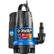 Дренажный насос ЗУБР НПГ-Т7-550 Насос погружной дренажный для грязной воды