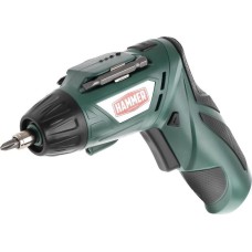Отвертка аккумуляторная HAMMER ACD3.6A Аккум.отвертка FLEX с набором бит 3,6В 1,3Ач 4Нм LI-ION 653290