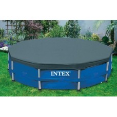 Тент для каркасного бассейна INTEX Тент для каркасного бассейна METAL FRAME 305см (выступ 25 см) .(в коробке) Арт. 28030