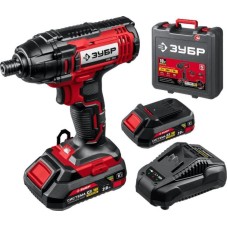 Винтоверт ЗУБР ГВЛ-255-22 18В, 2аккум., кейс
