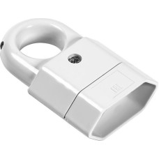 розетка SMARTBUY (SBE-2.5-S10-w) Штепсельное гнездо Smartbuy, под плоскую вилку с кольцом