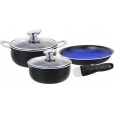 POMIDORO POMI D'ORO P640557 Comodo set Набор посуды для приготовления со съемной ручкой