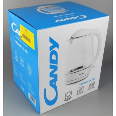Чайник электрический CANDY Чайник электрический CK-300, 2200Вт, белый