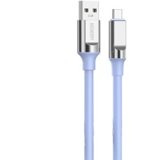 Кабель AKSBERRY (6900291890011) X159 Silicone USB-A Type-C, синий