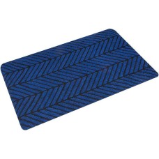 РЫЖИЙ КОТ Коврик придверный, 50*80см синий DM2 (108731)