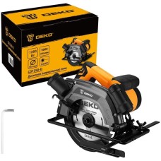 Дисковая пила DEKO CS1250-D, 1250Вт, 165мм диск 083-1100