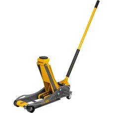 Домкрат гидравлический DENZEL Домкрат гидравлический подкатной, 3,8 т, 110-580 мм, быстрый подъем, низкий подхват, проф. 51251