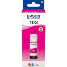 Чернила EPSON Чернила 103 C13T00S34A, для , 65мл, пурпурный