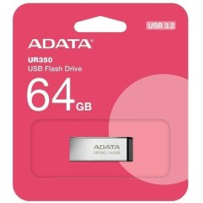 A-DATA Флеш Диск 64GB UR350 UR350-64G-RSR/BK USB3.2 серебристый/черный